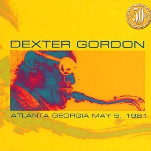 Cover for Dexter Gordon · Atlanta Georgia 1981 (CD) [Limited edition] (2015)