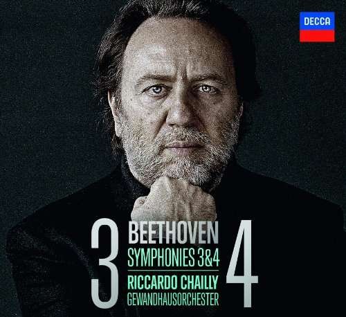 Cover for Beethoven / Chailly,riccardo · Beethoven: Symphonies 3 &amp; 4 Etc (CD) (2012)