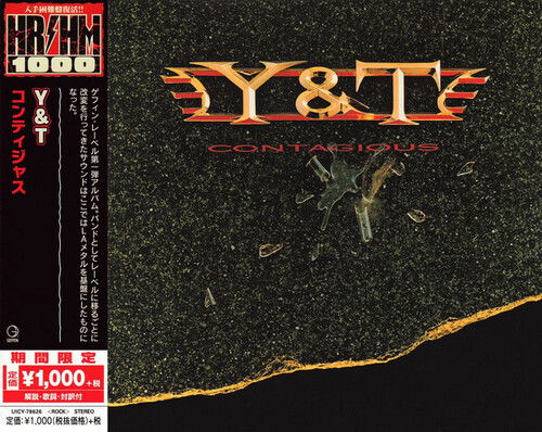 Cover for Y&amp;t · Contagious (CD) [Limited edition] (2018)