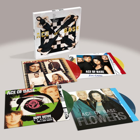 All That She Wants - The Classic Albums (Green / Red / Blue / Yellow Vinyl) - Ace of Base - Musik - DEMON RECORDS (BOX SET) - 5014797901568 - 3. juli 2020