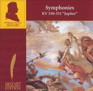 Cover for Mozart Akademie Amsterdam / Linden Jaap Ter · Symphonies Nos. 40 &amp; 41 (CD) (2002)