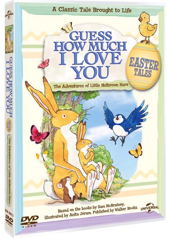 Cover for Ghmily Easter Tales DVD · Guess How Much I Love You - The Adventures Of Little Nutbrown Hare - Easter Tales (DVD) (2013)
