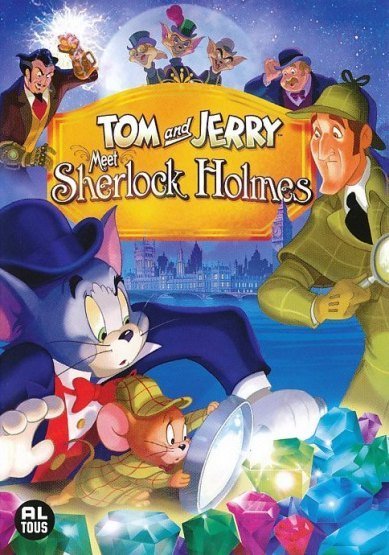 Cover for Tom &amp; Jerry · Meet Sherlock Holmes (DVD) (2010)