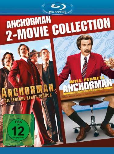 Cover for Fred Willard,paul Rudd,david Koechner · Anchorman-2 Movie Collection (Blu-ray) (2016)