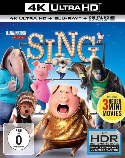 Cover for Keine Informationen · Sing (4K UHD Blu-ray) (2017)