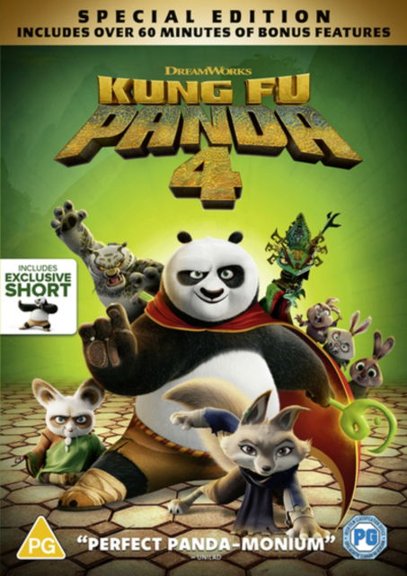 Cover for Kung Fu Panda 4 (DVD) (2024)