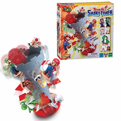 Epoch Super Mario Shaky TowerToys - Epoch Super Mario Shaky TowerToys - Merchandise - Sylvanian Families - 5054131073568 - 