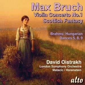 Cover for David Oistrakh / L.s.o Etc · Bruch Violin Concerto &amp; Scottish Fantasia (Plus Brahms Hungarian Dances 5.8.9) (CD) (2017)