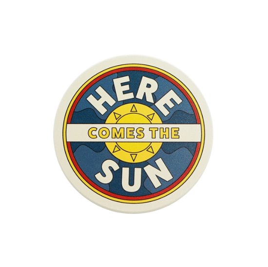 Coaster Single Ceramic - The Beatles (Here Comes The Sun) - The Beatles - Fanituote - BEATLES - 5055453413568 - tiistai 21. toukokuuta 2024