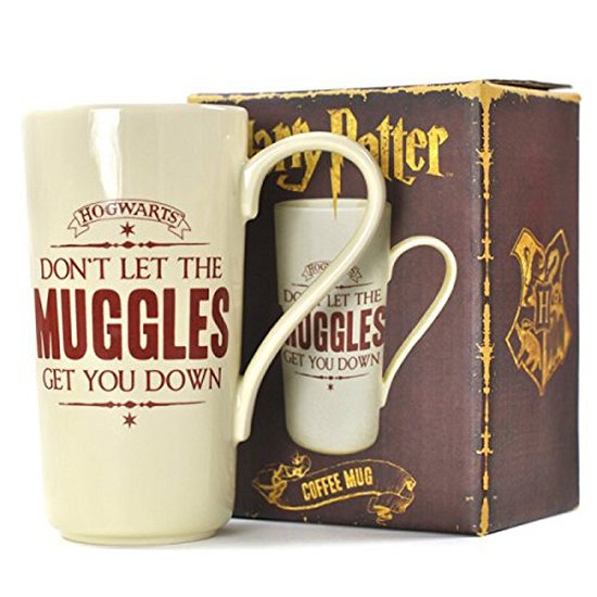 HARRY POTTER - Mug Latte - Muggles - Harry Potter - Fanituote - HALF MOON BAY - 5055453439568 - torstai 7. helmikuuta 2019