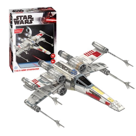 Star Wars T-65 X-Wing Star Fighter (160Pc) 3D Jigsaw Puzzle - Star Wars - Board game - UNIVERSITY GAMES - 5056015085568 - April 1, 2022