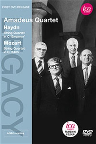Cover for Haydn / Mozart / Amadeus Quartet · String Quartets (DVD) (2012)