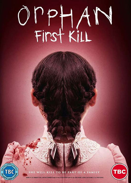 Cover for William Brent Bell · Orphan: First Kill (DVD) (2022)