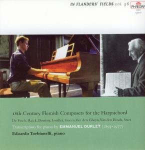 Cover for De Fesch / Torbianelli,edoardo · 18th Century Flemish Composers for the Harpsichord (CD) (2009)