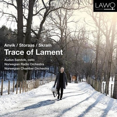 Cover for Audun Sandvik / Norwegian Radio Orchestra / Norwegian Chamber · Trace Of Lament (CD) (2022)