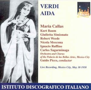 Cover for Verdi / Baum · Aida (Opera) (1950) (CD) (2014)