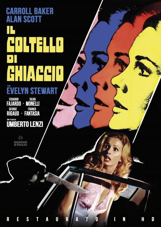 Carroll Baker Georges Rigaud Evelyn Stewart · Coltello Di Ghiaccio (Il) (Restaurato In Hd) (DVD) (2022)