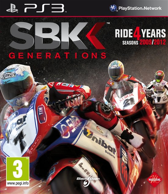 Cover for PQube · SBK Generations (PS3) (2012)