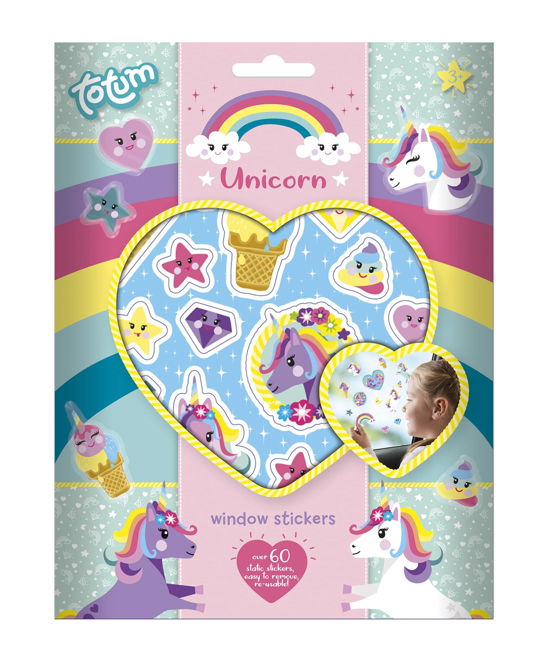 Cover for Totum · Totum Eenhoorn Raamstickers (Jouets)