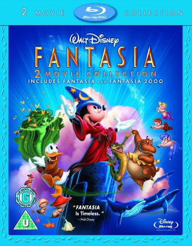 Cover for Fantasiafantasia 2000 BD · Fantasia / Fantasia 2000 (Blu-Ray) (2010)