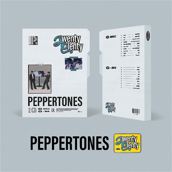 Cover for PEPPERTONES · Twenty Plenty (CD/Merch) (2024)