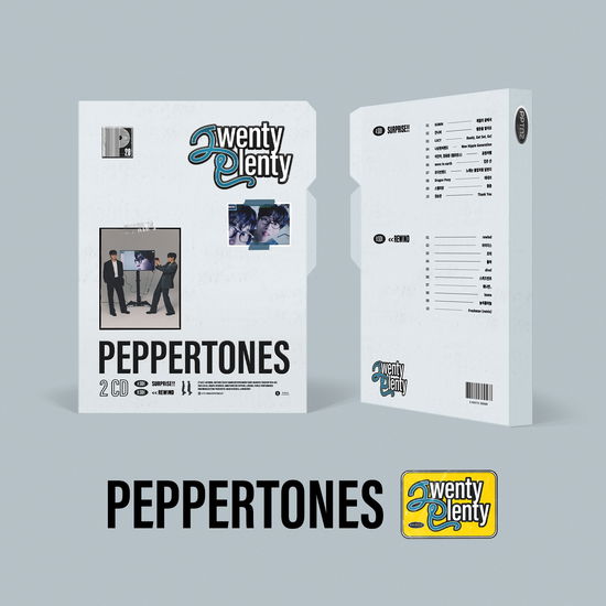 Cover for PEPPERTONES · Twenty Plenty (CD/Merch) (2024)