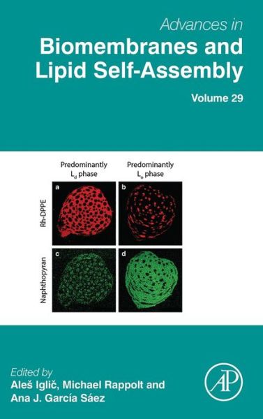 Cover for Ales Iglic · Advances in Biomembranes and Lipid Self-Assembly (Inbunden Bok) (2019)