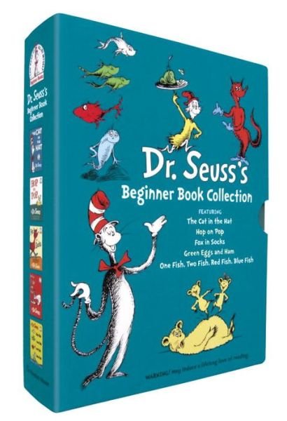 Cover for Dr. Seuss · Dr. Seuss's  Beginner Book Collection: The Cat in the Hat; One Fish Two Fish Red Fish Blue Fish; Green Eggs and Ham; Hop on Pop; Fox in Socks - Beginner Books (R) (Bog) (2009)