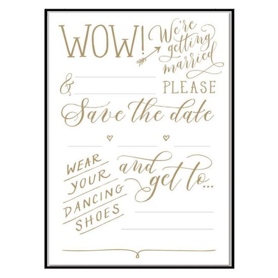 Cover for Galison · Cheree Berry Love Lettering Save The Date Notecards (Flashcards) (2017)