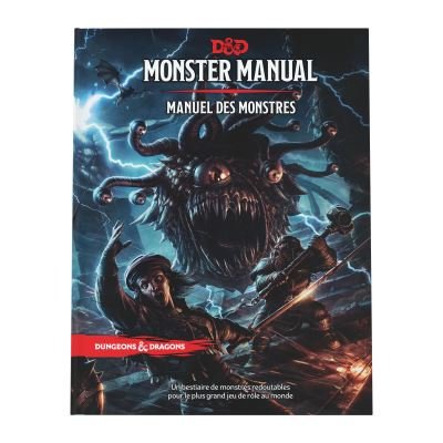 Cover for Dungeons &amp; Dragons · Dungeons &amp; Dragons RPG Monsterhandbuch französisch (Leketøy) (2021)