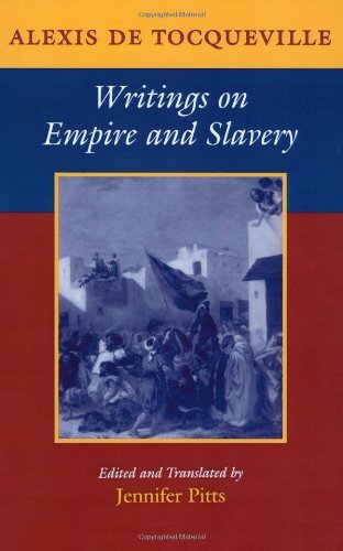 Cover for Alexis De Tocqueville · Writings on Empire and Slavery (Paperback Bog) (2003)