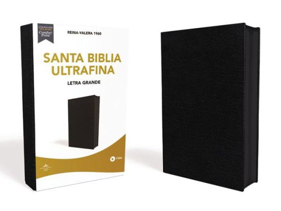 Cover for Vida · Reina Valera 1960 Santa Biblia Ultrafina Letra Grande, Piel Fabricada, Negro, Con Cierre, Interior a DOS Colores (Leather Book) (2021)