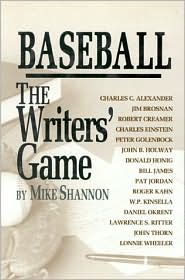 Baseball:the Writers Guide CB - Mike Shannon - Books - Rowman & Littlefield - 9780912083568 - June 1, 1992