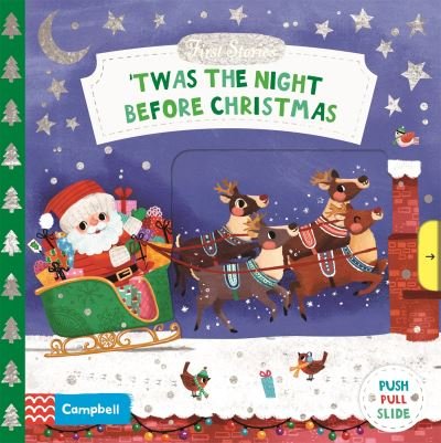 Cover for Campbell Books · 'Twas the Night Before Christmas - First Stories (Kartongbok) (2024)
