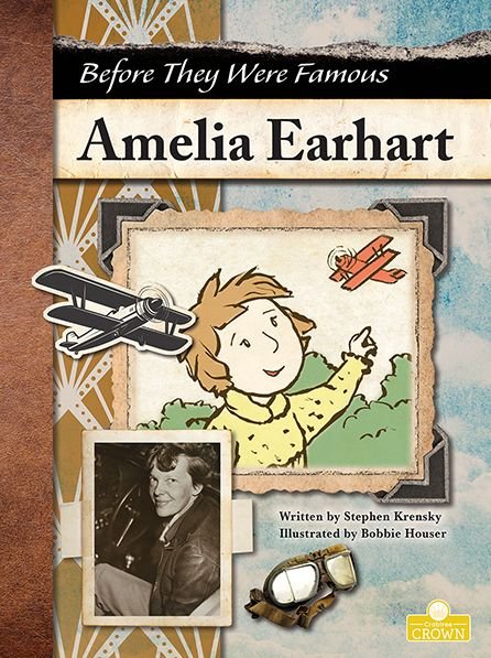 Cover for Stephen Krensky · Amelia Earhart (Pocketbok) (2022)