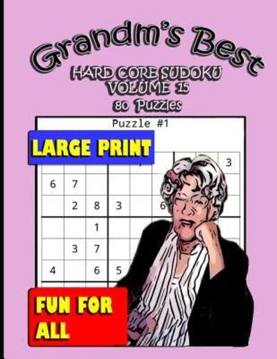 Cover for Erika Simmons · Grandma's Best Hard Core Sudoku (Paperback Book) (2019)