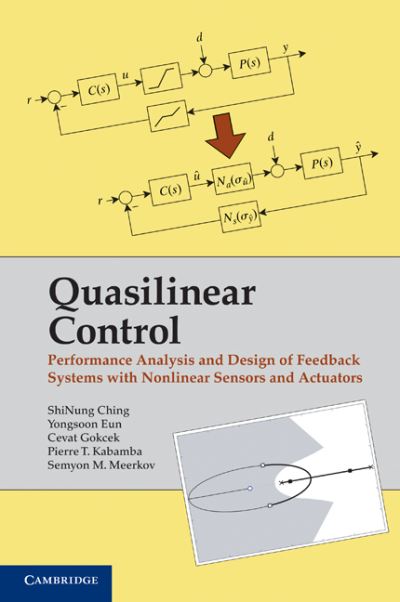 Cover for Ching, ShiNung (Massachusetts Institute of Technology) · Quasilinear Control: Performance Analysis and Design of Feedback Systems with Nonlinear Sensors and Actuators (Hardcover Book) (2010)