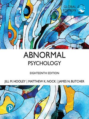 Cover for James N. Butcher · Abnormal Psychology Global Edition (Pocketbok) (2020)