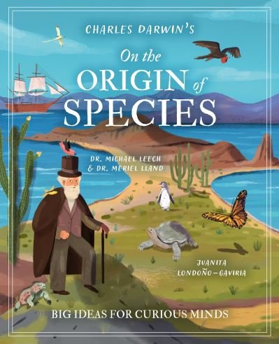 Cover for Dr Michael Leach · Charles Darwin's On the Origin of Species: Big Ideas for Curious Minds - Arcturus Genius Ideas (Hardcover bog) (2024)