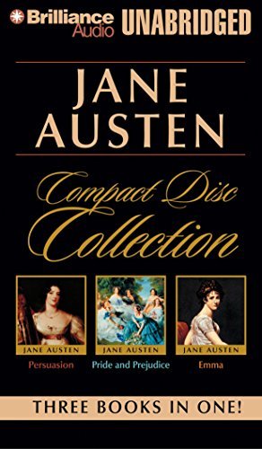 Cover for Jane Austen · Jane Austen Unabridged CD Collection: Pride and Prejudice, Persuasion, Emma (Lydbog (CD)) [Unabridged edition] (2008)