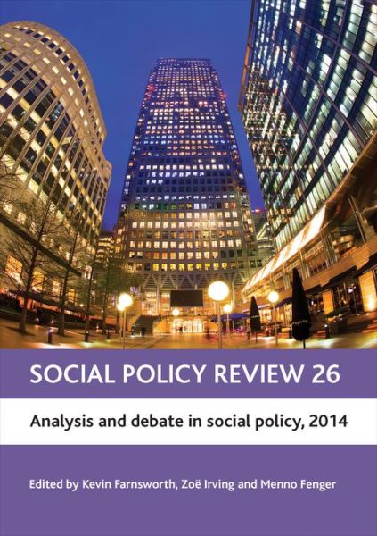 Cover for Kevin Farnsworth · Social Policy Review 26: Analysis and Debate in Social Policy, 2014 - Social Policy Review (Hardcover Book) (2014)