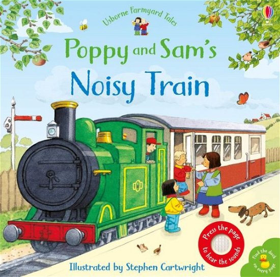 Cover for Sam Taplin · Poppy and Sam's Noisy Train Book - Farmyard Tales Poppy and Sam (Tavlebog) (2019)