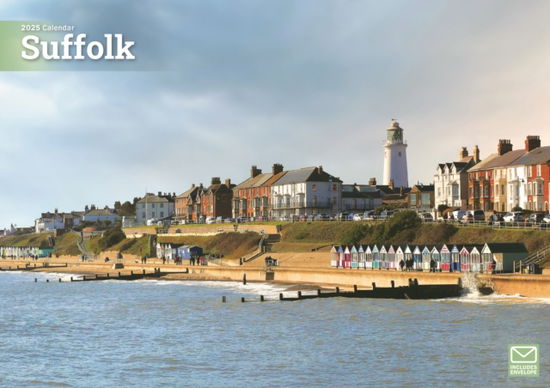 Cover for Carousel Calendars · Suffolk A4 Calendar 2025 (Paperback Book) (2024)