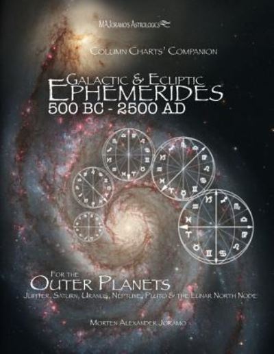 Cover for Morten Alexander Joramo · Galactic &amp; Ecliptic Ephemerides 500 BC - 2500 AD (Paperback Book) (2016)