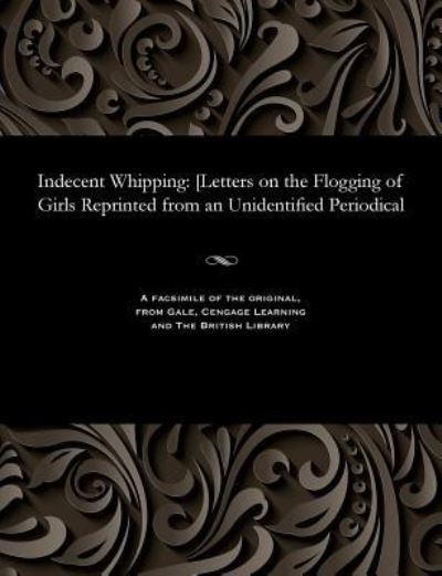 Cover for Indecent Whipping (Paperback Bog) (1901)