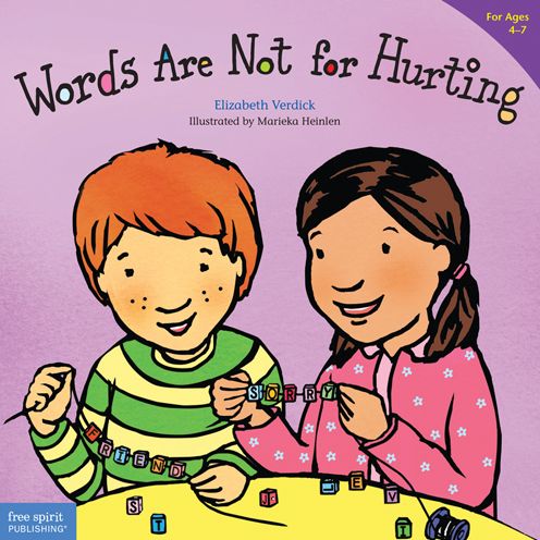 Cover for Elizabeth Verdick · Words are Not for Hurting (Pocketbok) (2004)