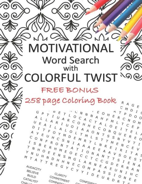 Cover for Wiiliam Medina · Motivational Word Search with Colorful Twist (Paperback Book) (2019)