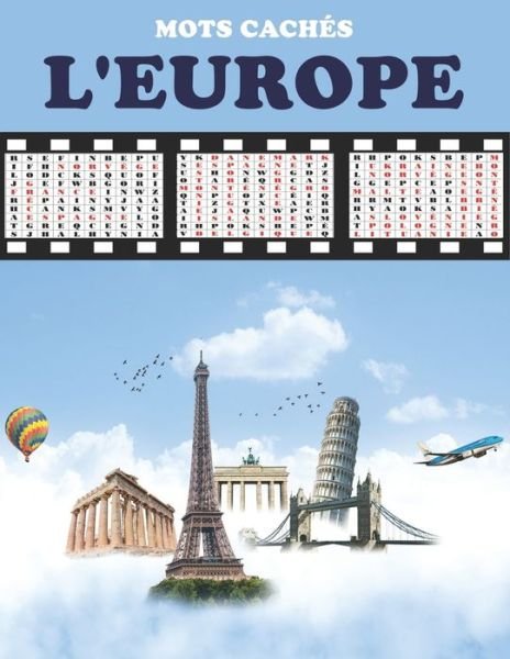 Cover for Famille Intelligente · Mots Caches - l'Europe: Apprendre dans une forme de jeu (Taschenbuch) (2018)