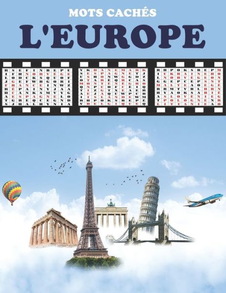 Cover for Famille Intelligente · Mots Caches - l'Europe: Apprendre dans une forme de jeu (Paperback Book) (2018)