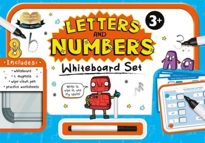 Cover for Igloobooks · Help with Homework: Letters &amp; Numbers Whiteboard Set (Paperback Book) (2022)